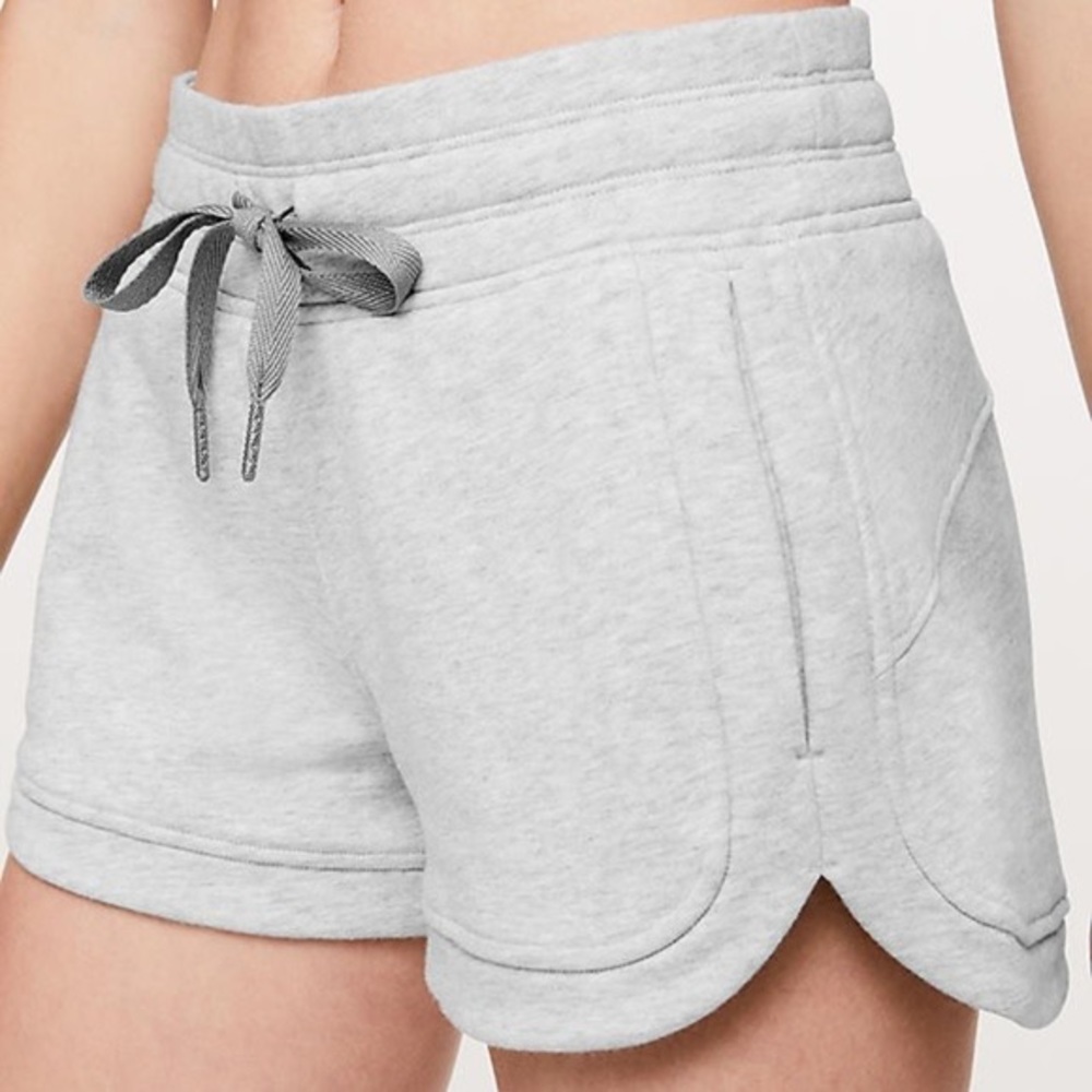 LuluLemon Hit Reset Short Gray